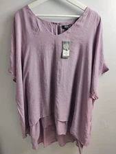 Autograph Double Layer Top Sz 26 Lavender Bnwt Rrp$ 84.99