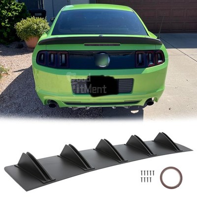 Heckstoßstange Diffusor Heckdiffusor Lippe Spoiler Glänz Für Ford USA Mustang GT