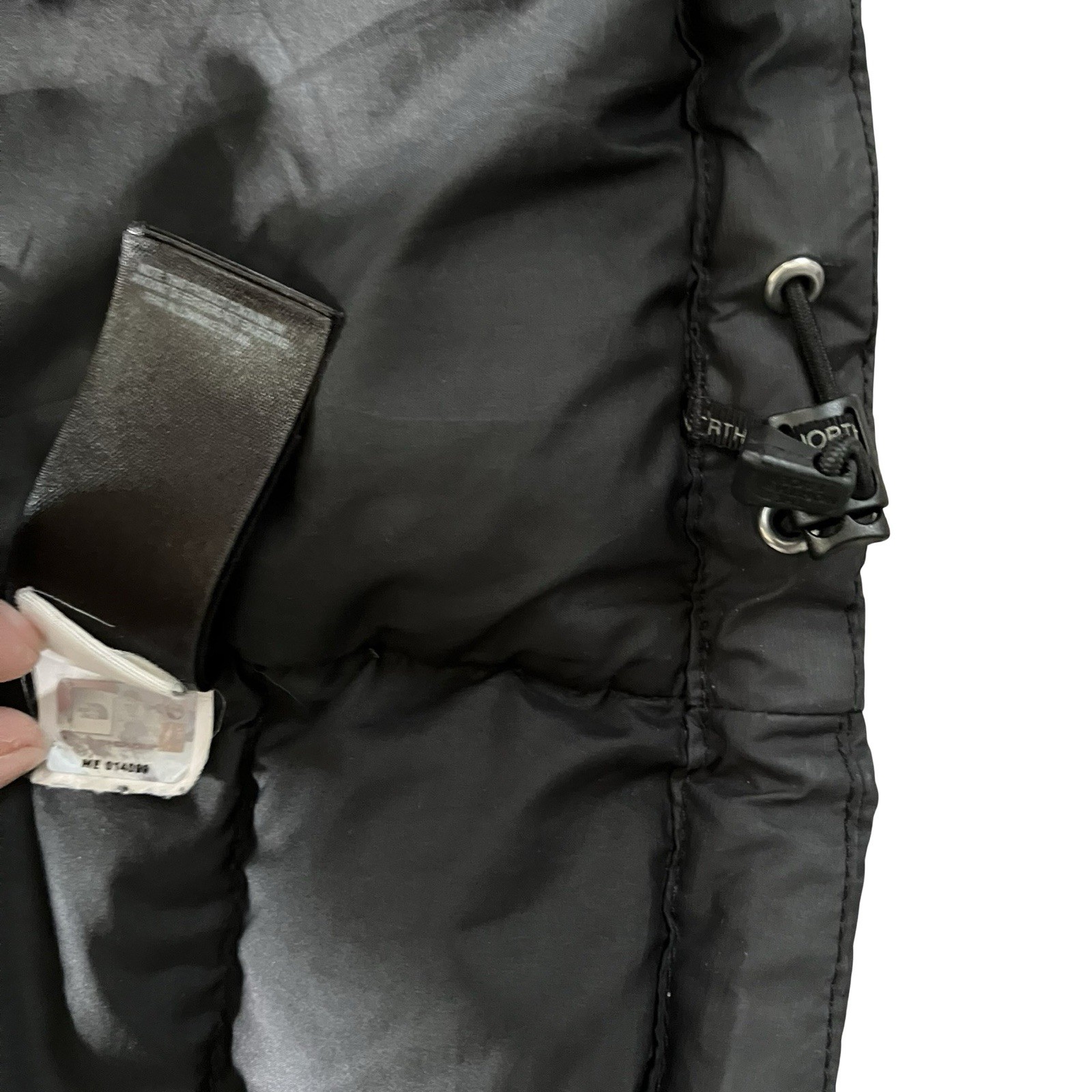 North Face 700 Vest Womens S Black Puffer Goose Down Fill Jacket Full Zip VTG thumbnail 13