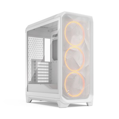 Fractal Design Meshify 3 RGB FD-C-MES3A-07 ATX mATX Mid Tower PC Case - White