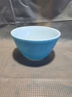 Vintage Pyrex Horizon Blue 403 Mixing Bowl 2.5 Quart Opal Glass MCM