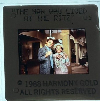 THE MAN WHO LIVED AT THE RITZ 35mm Film Slide - PERRY KING - FREE US SHIPPING!