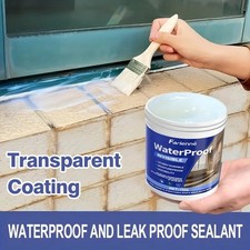 Super Invisible Transparent Waterproof Sealant, Nano Leak-Proof Coating Crystal.