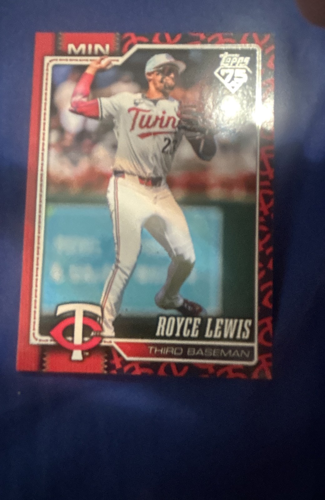 2026 Topps Series 1 - Royce Lewis #115 Team Color Border