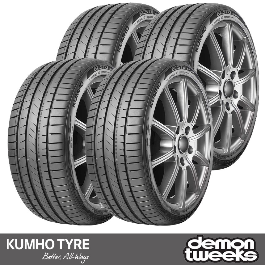 4 x 245/40 R18 97Y XL Kumho Ecsta Sport PS72 Performance Tyre - 2454018 (New)