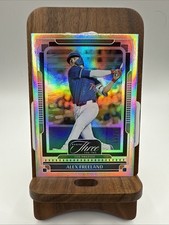 Alex Freeland 2025 Panini Three and Two Holo Silver /49 #130, Dodgers