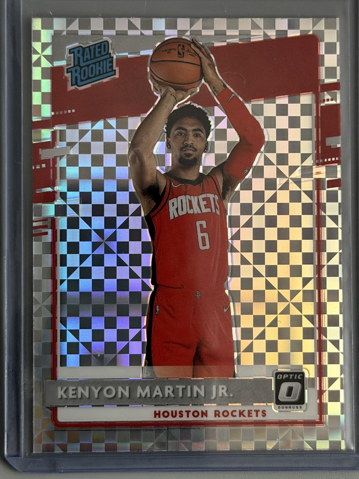 2020-21 Panini Donruss Optic - Rated Rookie Kenyon Martin Jr. #197 Checkerboard