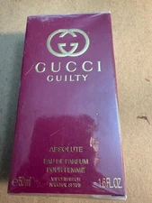 GUCCI GUILTY Absolute Pour Femme Eau de Parfum Spray 1.6 FL OZ - New Sealed Box