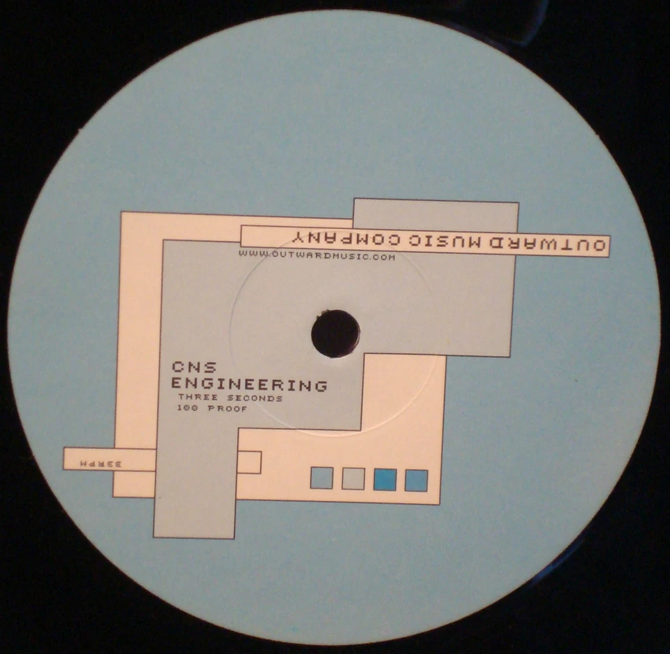 CNS ENGINEERING/MONKEY+ONE Scarce 1999 Split EP Limited Private Press IDM-BEATS - Image 3 of 4