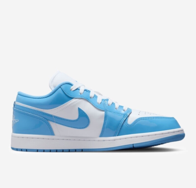 Nike Air Jordan 1 Low SE Basketball Shoes Size 9 Legend Blue White