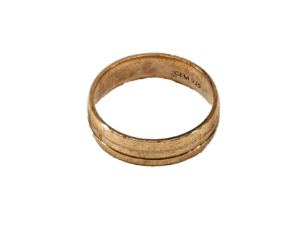 99825086-d 925er Silver Ring Band Ring Gr.68