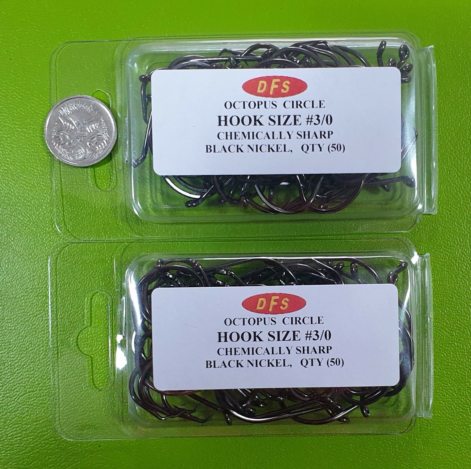 SELECT DFS QUALITY Octopus CIRCLE fishing Hooks BLACK, RED, BULK 6 9