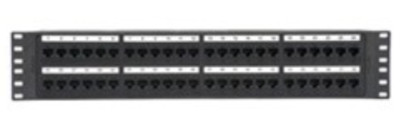 Cat 5e Patch Panel - NetKey 2u 48 Port - IDC 110 Termination - Panduit NK5EPP48P