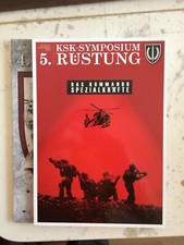 Milit&auml;rmagazin &ldquo;KSK-Symposium R&uuml;stung".Nr. 4,5,6,8. Neu .