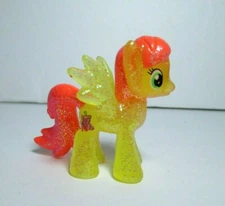 2014 My Little Pony FiM Blind Bag Wave #10 2" Glitter Strawberry Sunrise Figure