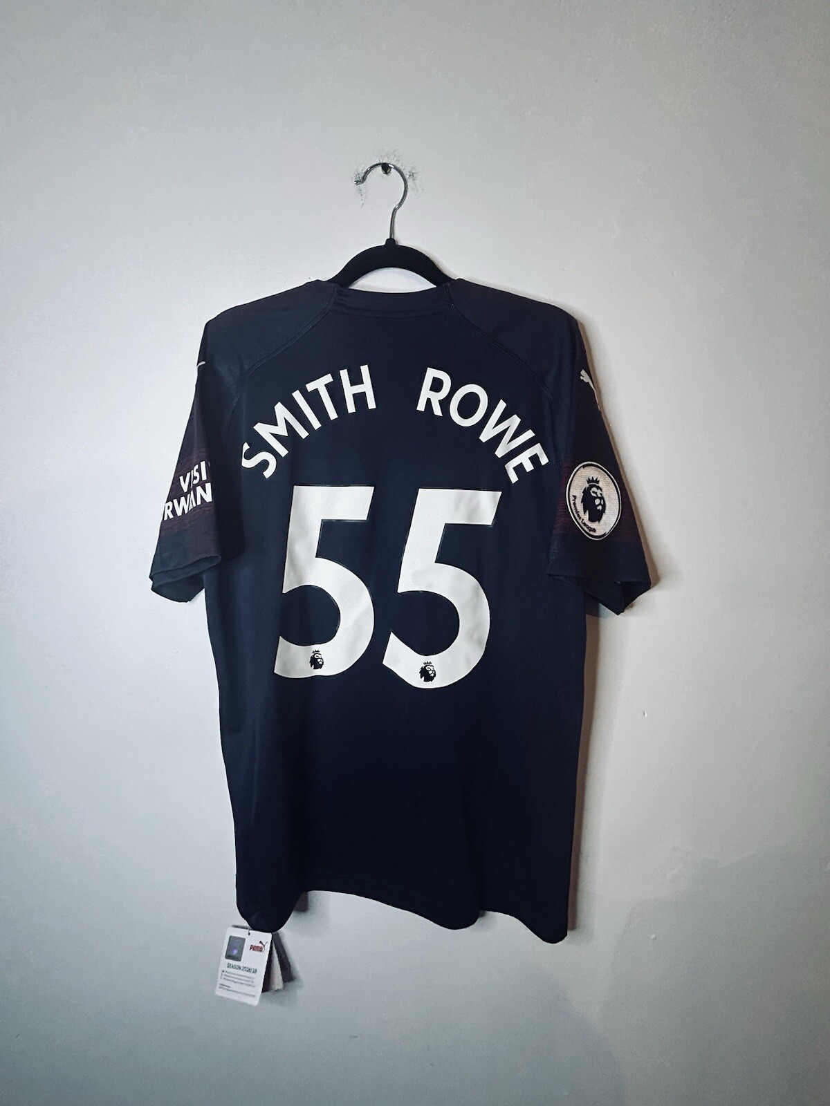 FILA Maglia calcio SMITH ROWE 55 Arsenal uomo M Puma away 2018 19 Premier League
