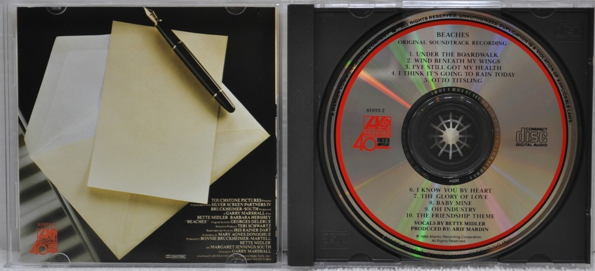 Beaches - Original Soundtrack Recording CD - Bette Midler | eBay