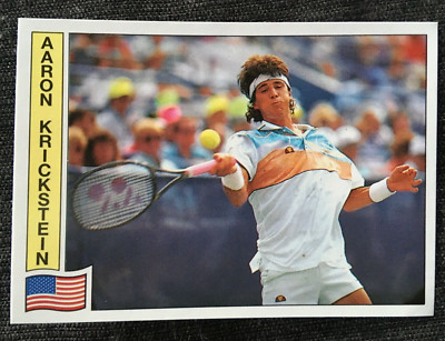 PANINI TENNIS ATP TOUR 1992 STAR PLAYER AARON KRICKSTEIN USA # 97 MINT PSA NEW 