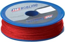 FSE Waxed Tackle Yarn 0.8mm x 40M Red - TYN-08RSP