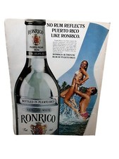 1981 Ronrico Rum Puerto Rico Print Ad – Vintage Alcohol Advertisement Art