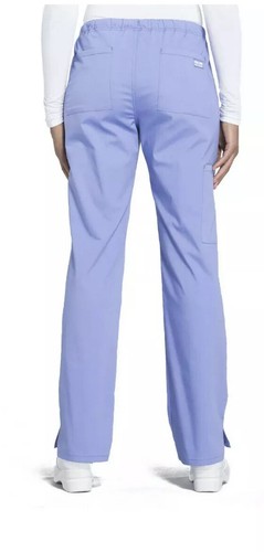 Cherokee Workwear Medium Mid Rise Modern Classic Fit Straight Leg Pant WW160 - Picture 2 of 4