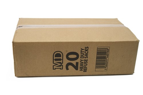 400 x Bin Bags Refuse Sacks Heavy Duty BULK BUY 20 x 20 Rolls Size-70 x 83 cm - Picture 3 of 4
