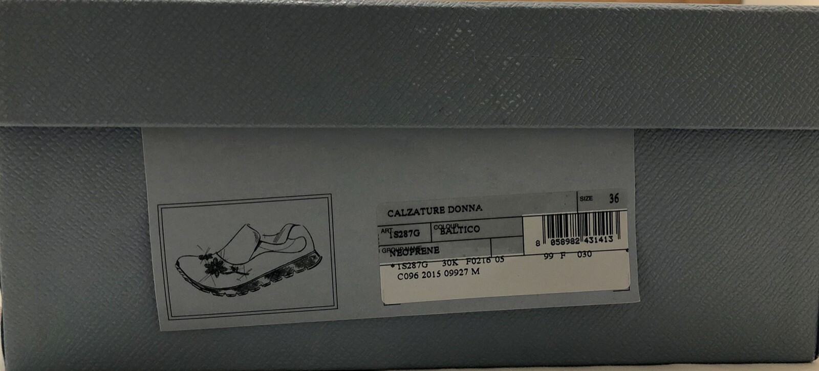 BRAND NEW PRADA Women Navy Slip-on Jewel Trainers - Size 3.5 UK - RRP £650 image 8