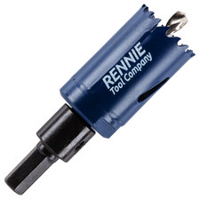 27mm Hole Saw HSS M35 Cobalt Bi-Metal Cutter Bit With Adapter & Pilot Drill