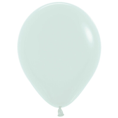 Sempertex Pastell Matt Grün 630 Latex Helium Luftballons Mint Macaron Grün 12 inc