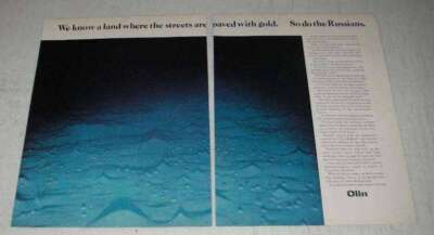 1970 Olin Chemicals Ad - Streets Are Paved with Gold