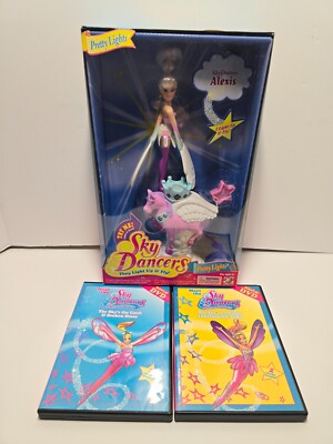 Sky Dancers Alexis with DVDs Jakks Pacific 2004