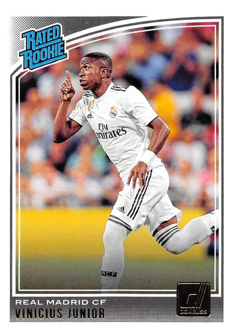 2018/19 Donruss Soccer VINICIUS JUNIOR RATED ROOKIE - REAL MADRID