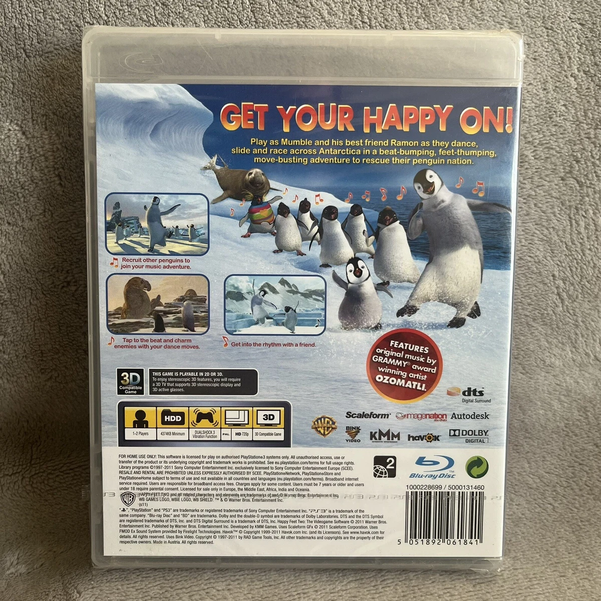 Happy feet two the videogame ps3 sale