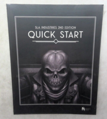 NEU SLA Industries 2ND Edition Quick Start By Nightfall Spiele RPG Rollenspiel 