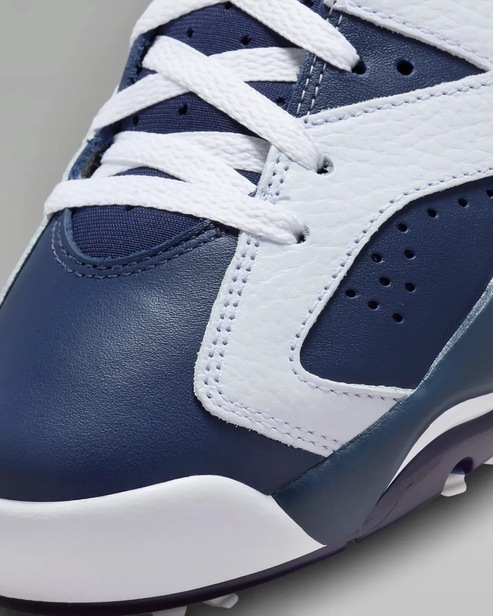 New Nike Air Jordan Retro 6 Golf 'Olympic' Shoes - White New Nike Air Jordan Retro 6 Golf 'Olympic' Shoes - White