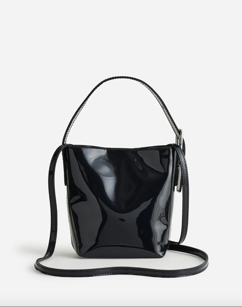 NEW MADEWELL The Essential Micro Bucket Tote Deep Indigo