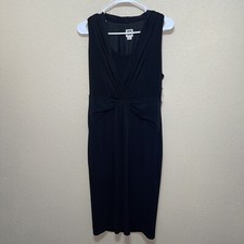 Anne Klein Dress BLACK SZ 8 NEW