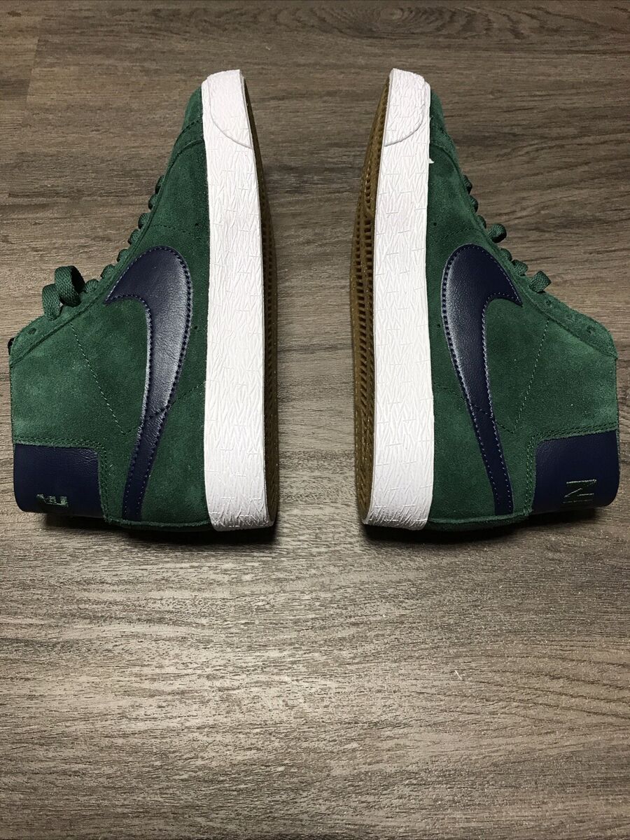 Nike SB Zoom Blazer Mid 'Noble Green' 5Y - 6.5W With Replacement Box | eBay Nike SB Zoom Blazer Mid 'Noble Green' 5Y - 6.5W With Replacement Box | eBay