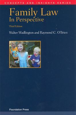 Family Law in Perspective, 3d (Concepts and Insights)  paperback Used - Very Go