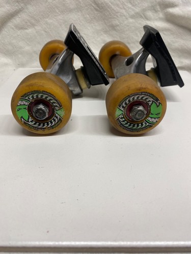 Krux Forged Skateboard Trucks - 7-1/2-SpitFire SFWS 52mm-Bones-USED* - Picture 5 of 7
