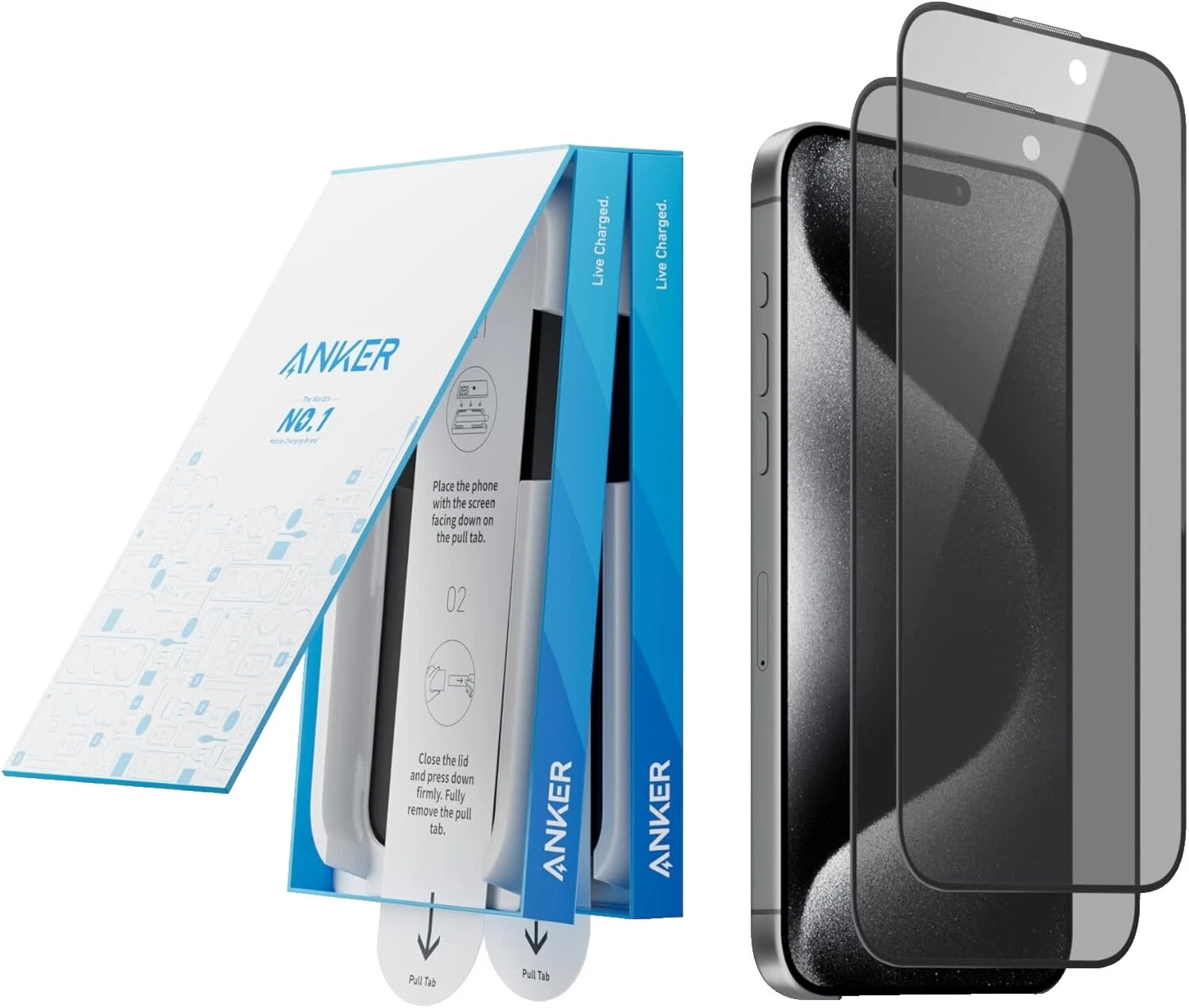 Anker Tempered Glass Screen Protectors for Apple