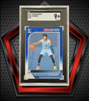 Ja Morant RC *SGC 9* 2019-20 NBA Hoops Blue Parallel Rookie #259