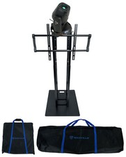 Rockville ROCK SPOT 260W DJ Moving Head Spot/Gobo Light Black Totem/TV Stand