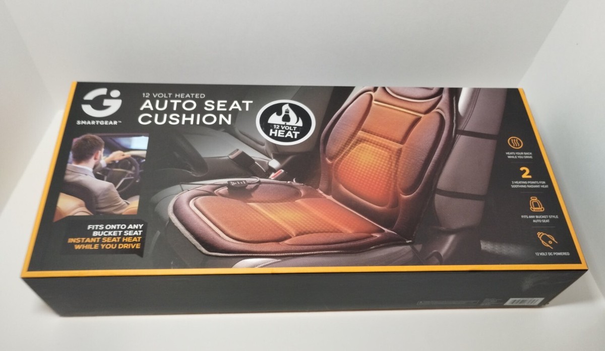 Heated Auto Seat Cushion Adjustable 12V Instant Seat Heat
