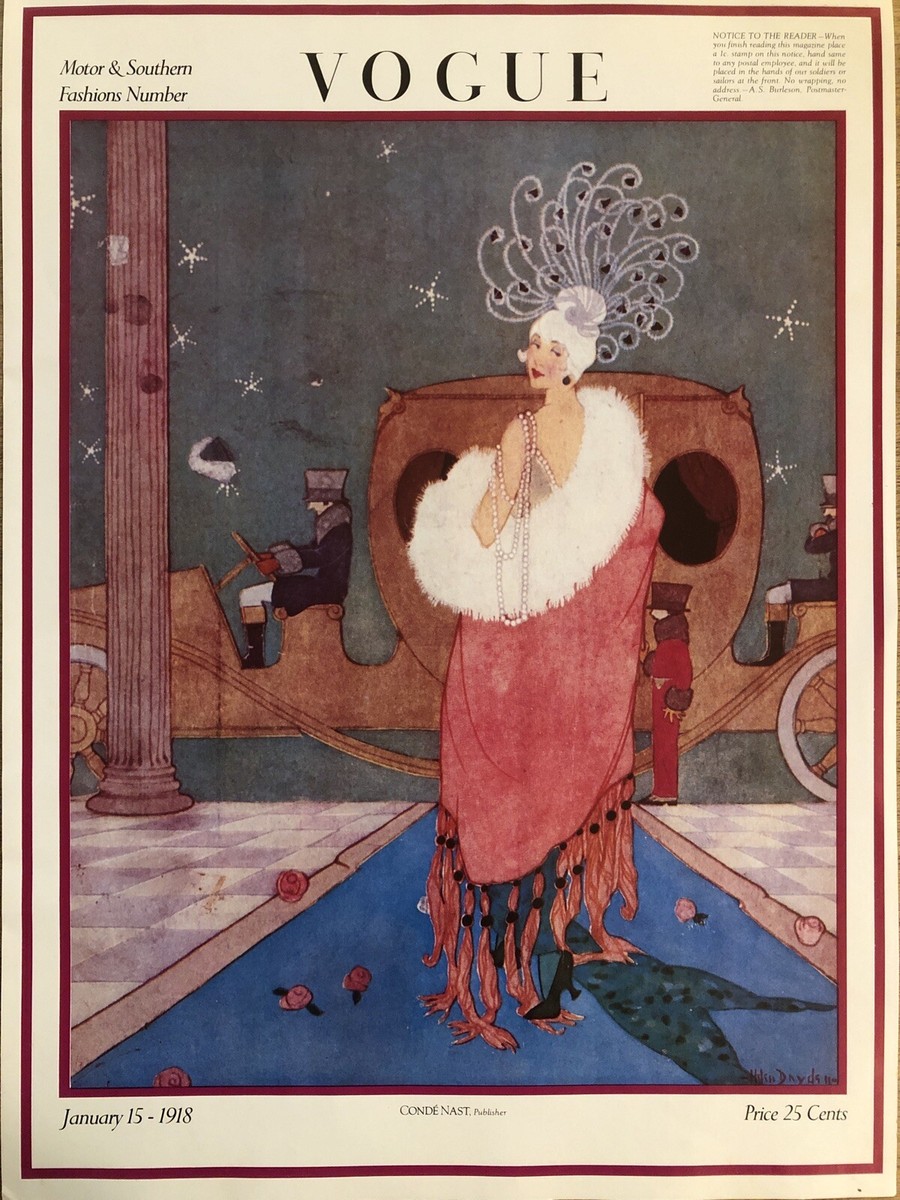 アート・デザイン・音楽 VOGUE COVERS 1900-1970 P (A Poster Book) 1926 ORIGINAL VINTAGE VOGUE COVER ART PLANKE DECO VOG038 | eBay
