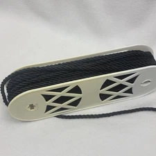 23+ Yards CAROLACE Trimtex Black Large Twist #4646998