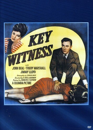 Key Witness (DVD) Barbara Reed Helen Mowery Jimmy Lloyd John Beal Trudy Marshall