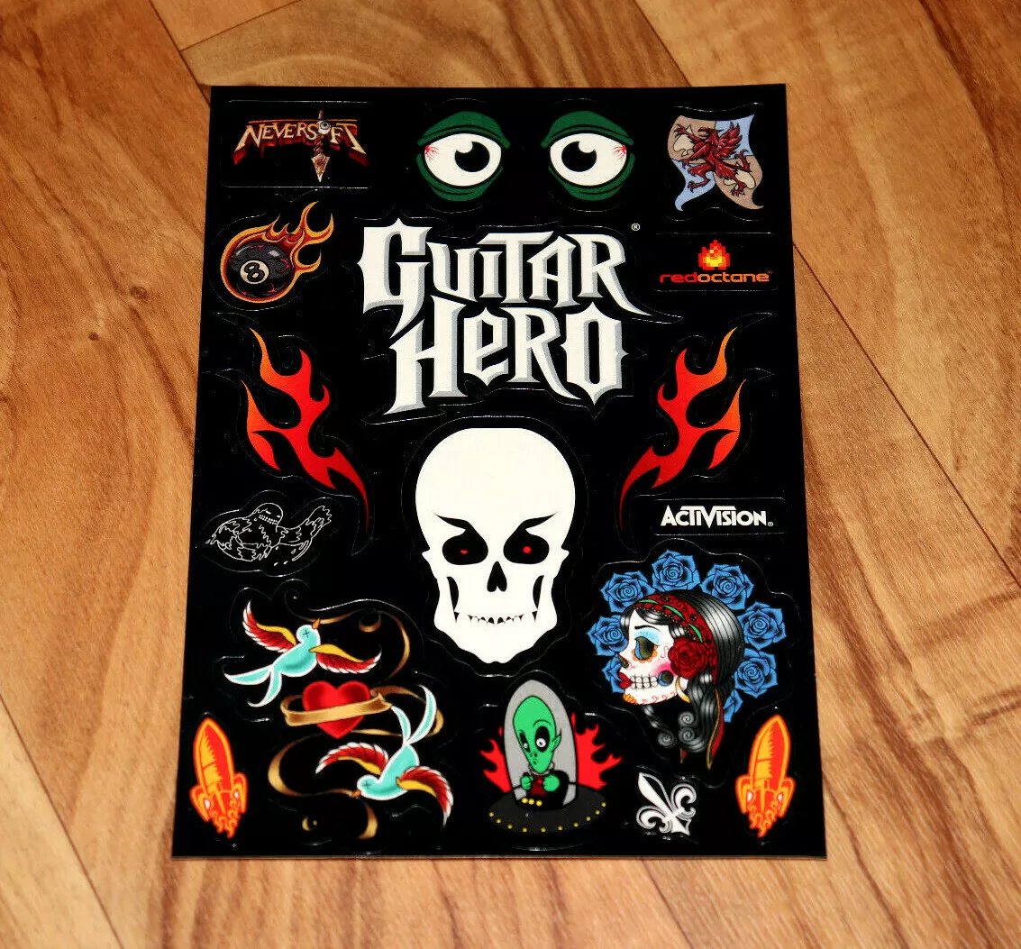 Guitar Hero Sticker Pack | Sticker