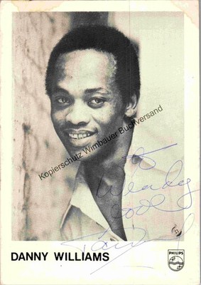 Original Autogramm Danny Williams (1942-2005) /// Autograph signiert signed sign