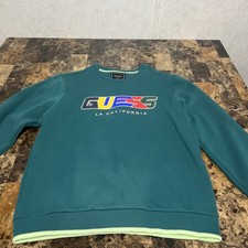 Guess Men's Medium Pullover Sweater Multicolor Size Medium